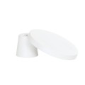 12DIAx7.5H Pedestal-White